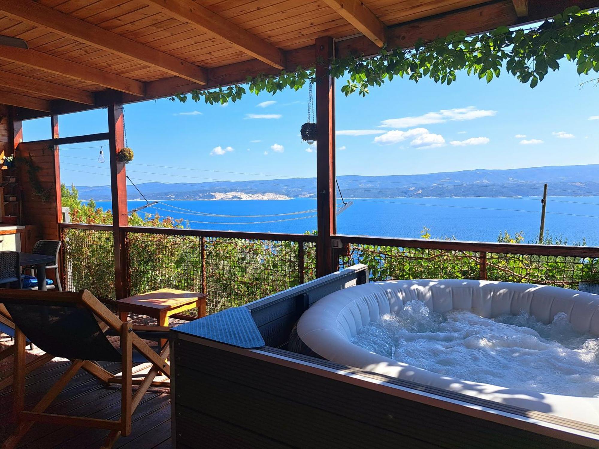 Bella Vista With Jacuzzi 1 Villa Omiš Екстериор снимка