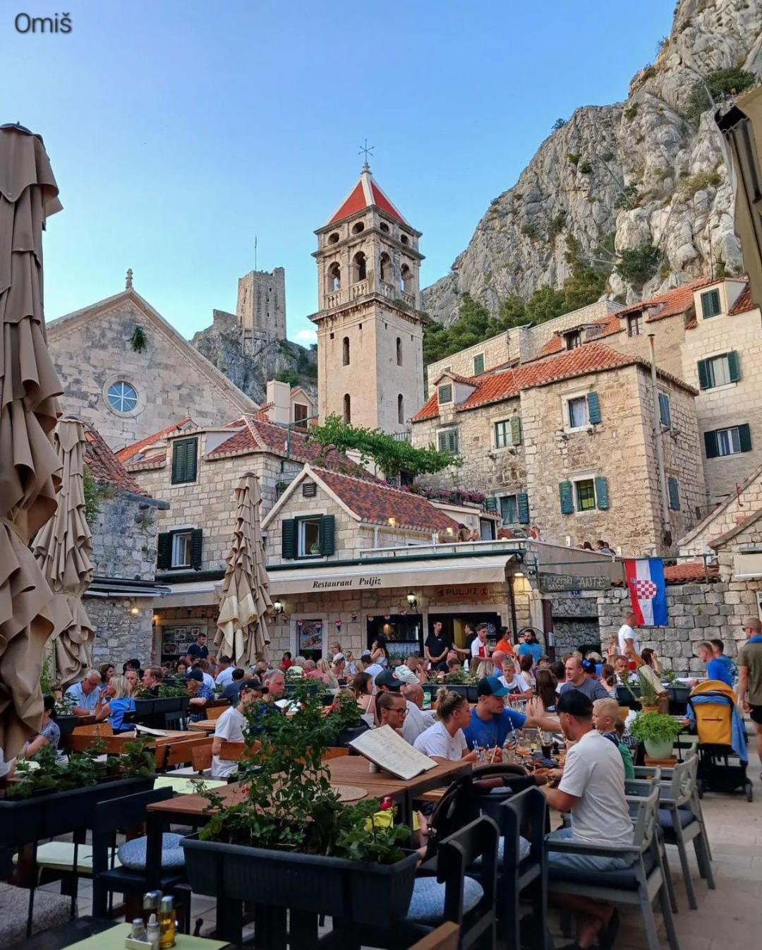 Bella Vista With Jacuzzi 1 Villa Omiš Екстериор снимка